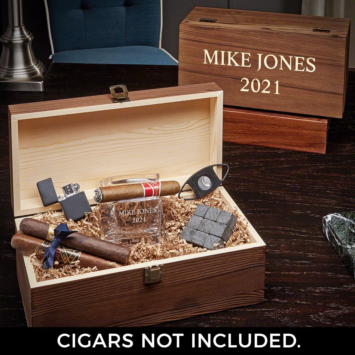 Personalized Cigar Gift Set - Image 2
